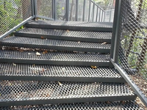 expanded metal walkway