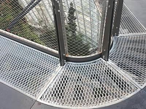 expanded metal catwalk