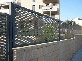 expanded metal for fencing