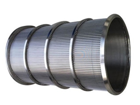 rotary wedge wire screen